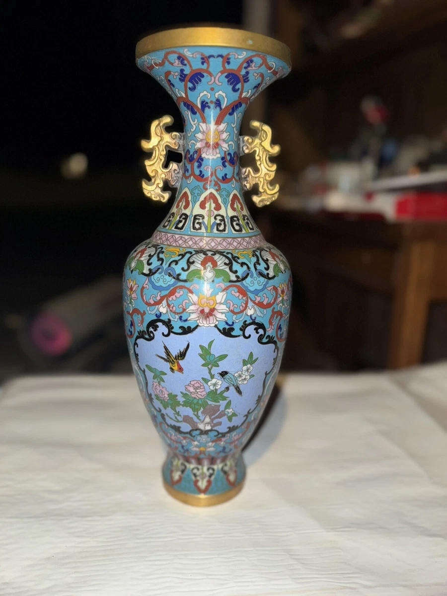 景泰蓝花瓶| eBay