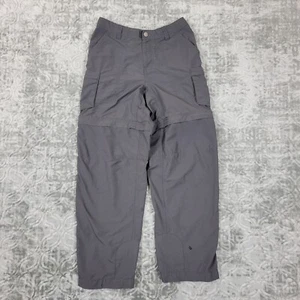 REI Hose Damen 8P grau gerade wandelbar Nylon Stretch Wandern Outdoor - Bild 1 von 16