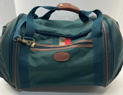 Bolsa de Lona Lark Equipaje Viaje Noche Fin de Semana Verde Llevar De Colección Foto 1 de 4