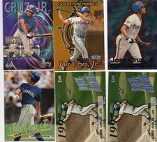 6-jose cruz jr lot 1998 fleer ds4 312 circa boss 4 2-bf9 1997 ultra gold 551g