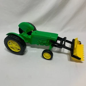 Gay Toys Green Tractor #740 with Very Hard To Find Front Bucket 1960's - Picture 1 of 7