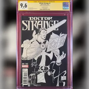 DOCTOR EXTRAÑO #1 BOCETO DE QUESADA VARIANTE CUBIERTA CGC 9.6 SS POR JOE QUESADA - Imagen 1 de 1