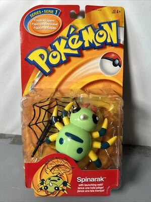 Figuras de Combate Pokemon 5" Spinarak Con Web de Lanzamiento Por Hasbro Serie 1 Foto 1 de 4
