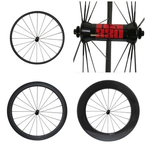 Front Wheel with KOOZER RS330 Straight Pull Vbrake Hub Road Bike Front Wheel 20H - Picture 1 of 3