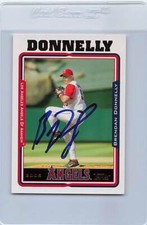 2005 Topps #401 Brendan Donnelly Angels Signed Auto *G9990