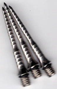 MISSION SILBER TITAN Ripple 30 mm 2ba Umwandlung Pfeilpunkte: 3 pro Bestellung - Bild 1 von 4