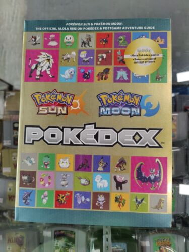 Pokemon Alola Region Pokedex and Post Game Guide New SEALED Sun and Moon  9780744018080