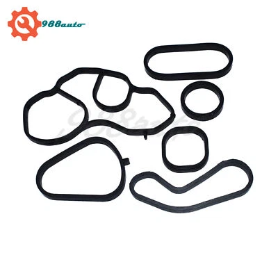 For Mini Cooper Oil Cooler Seal and Filter Housing Gasket Set 6PCS 11428643758 - image 1 of 4