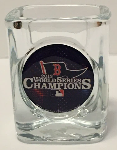 Boston Red Sox 2013 Baseball World Series Champions Shot Glass Cover