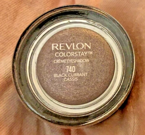 Revlon Colorstay Creme Eyeshadow BUILT IN BRUSH 740 BLACK CURRANT CASSIS Sealed! - Picture 1 of 3