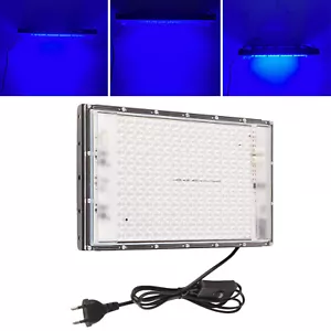 45W 192 diody LED 460nm przenośna pełna niebieska wtyczka lampa opalająca światło do twarzy ciała nowa - Zdjęcie 1 z 19