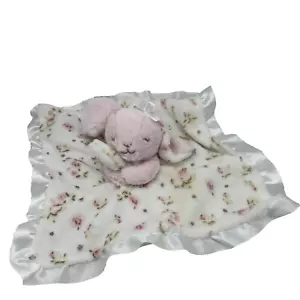 Little Me rosa Blumen Hase Baby Lovey Plüschtier Stofftier Spielzeug Sicherheitsdecke - Bild 1 von 6