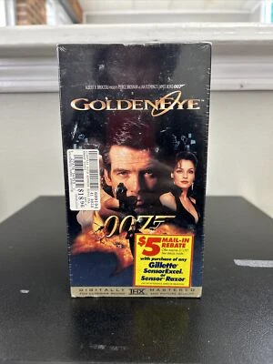 Goldeneye James Bond 007 Movie VHS 1996 New Factory Sealed VHS Watermarked - Image 1 of 4