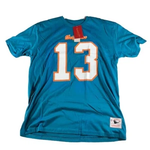 Maglia maglia uomo Dan Marino Mitchell & Ness Miami Dolphins nome e numero taglia XL - Foto 1 di 7