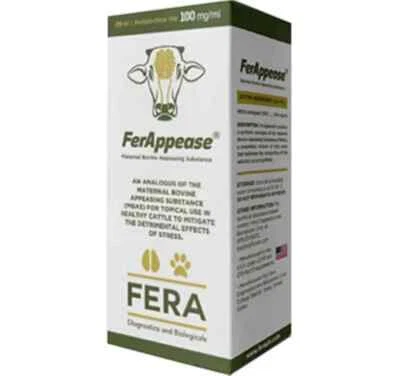 FERA DIAGNOSTICS & BIOLOGOCALS FerAppease 300ml Reduce Stress on your Calves, Cows Cattle. Keeps 'em Calm!