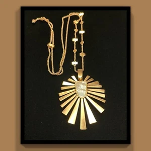 Kendra Scott Paula Long Adjustable Pendant Necklace Rose Gold Ivory Pearl - Picture 1 of 7