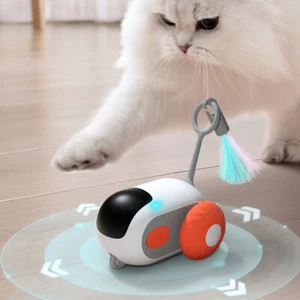 lectric Cat Toy Dual Mode Rechargeable Cat Interactive Funny Toy Remote Control - Picture 1 of 12