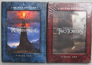 The Lord of the Rings: The Two Towers (DVD New) & Return of the King (DVD Used) - Picture 1 of 3