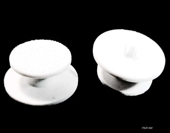 Sony PSP Slim 2000 3000 Console White Analogue Stick Armour - Image 1 of 1