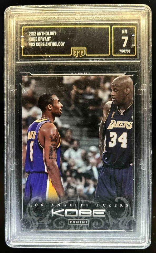 2012-13 Panini Kobe Anthology Bryant #93 Lakers GMA 7 - Image 1 of 2