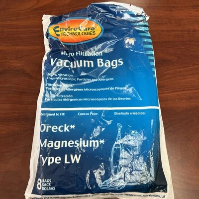 Oreck Magnesium Vacuum Bags, Type LW 5 Pack by EnviroCare Opened Bag - Image 1 of 4