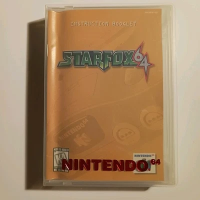 Nintendo 64 Game: Starfox 64/ With Booklet/With Case - Image 1 of 3