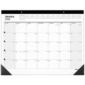Almohadilla de escritorio mensual marca Office Depot calendario, 21 3/4" x 17" - Imagen 1 de 2