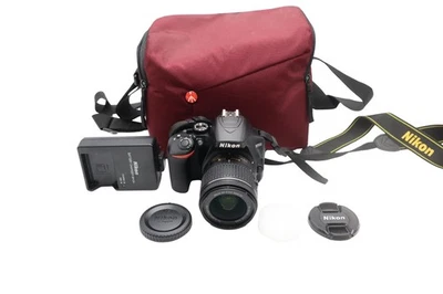 Nikon D3500 DSLR Camera 24.2MP with 18-55mm, Shutter Count 1557 V.G. REFURBISHED - Image 1 of 4