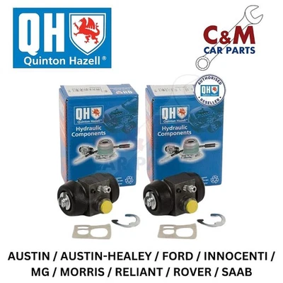 REAR BRAKE WHEEL CYLINDER PAIR fits MG MIDGET MK 2 & 3 (1964-1979) - QH - Image 1 of 2
