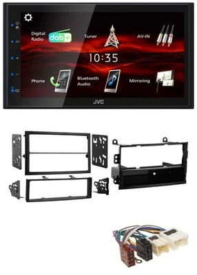 JVC USB Bluetooth MP3 DAB 2DIN Autoradio für Nissan 350Z Roadster 02-05 - Bild 1 von 4
