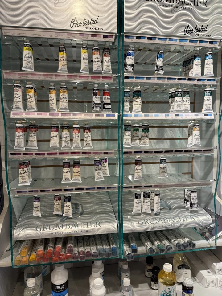 72 pinturas al óleo de artista Grumbacher nuevas sin abrir probadas previamente Foto 1 de 1