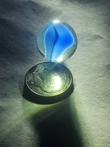 Cats Eye Marble - U.S.A Blue - Picture 1 of 2