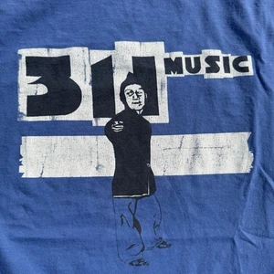 Camiseta De Colección 311 Banda Música XL Azul Optima Envejecido Raro Gráfico Promo Camiseta - Imagen 1 de 15