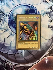 (81) Yu-GI-Oh- Left Arm Of The Forbidden One- UBP1-EN004 Secret LP/VLP - Picture 1 of 24