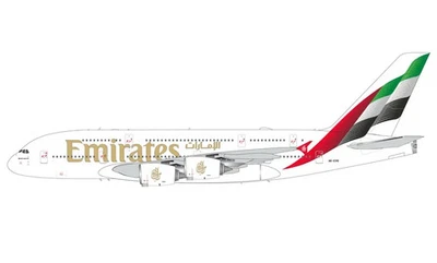 AIRBUS A380-800 EMIRATES  REG: A6-EVG  - GEMINI JETS G2UAE1443 1/200 - PRE ORDER - Image 1 of 2
