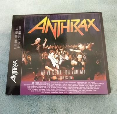 Anthrax We've Come For You All CD + Bonus Maxi (Slayer Metallica Megadeth) - Bild 1 von 4