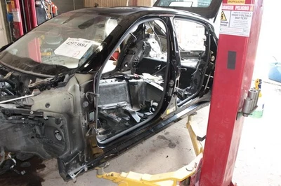 Conjunto basculante y poste corte lado izquierdo conductor Porsche Panamera 10-16 Foto 1 de 4