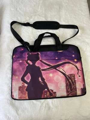 Bolso para portátil con temática Sailor Moon con hombro ajustable 15 X 12 pulgadas Foto 1 de 4