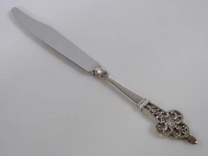 si8/4  Christofle France  Besteck "Renaissance" 925er Silber  Menümesser - Bild 1 von 5