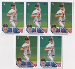 (5) Brent Headrick 2023 TOPPS UPDATE SERIES ROOKIE LOT #US54 MINNESOTA TWINS - Picture 1 of 1