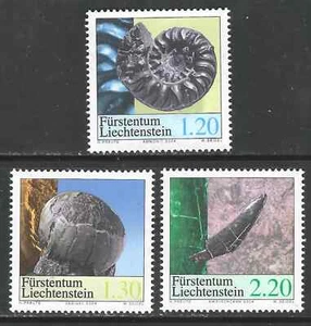 LIECHTENSTEIN - 2004 Fossils #1302-1304 - VF MNH - Picture 1 of 1