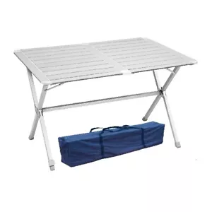 Camping Brunner Alu Rolltisch Campingtisch Silver 4 110 x 70 cm - Bild 1 von 1