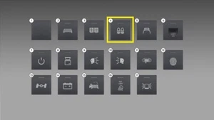 Genuine Ford Ranger Next Gen Switch Bank Custom Switch - Rear Lights Icon - Picture 1 of 1