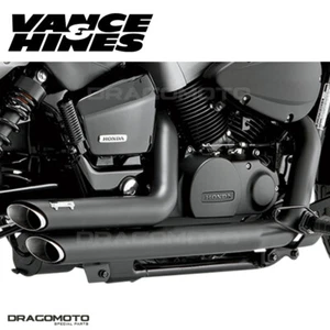 HONDA VT 750 C2B Shadow Phantom 2010-2022 Shortshots Full exhaust Vance & Hin... - Picture 1 of 4