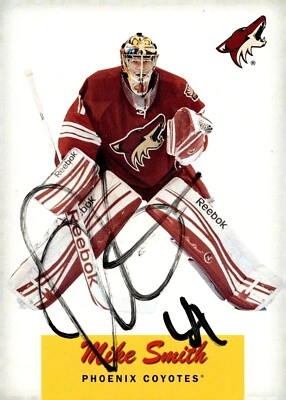 Mike Smith - Signed 2012-13 O-Pee-Chee Retro Card #87 - Arizona Coyotes - Image 1 of 2