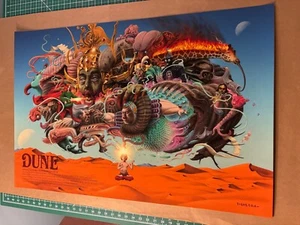 Jodorowsky's Dune By Hugo Emmanuel Figueroa Fine art giclee edition #/32 BNG - Picture 1 of 9