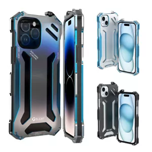 Outdoor Alu Schutzhülle Hülle für iPhone 15 14 13 Pro Max Etui Handy Case Cover - Bild 1 von 24