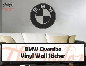 BMW Auto Vinyl Wandaufkleber - Bild 1 von 5