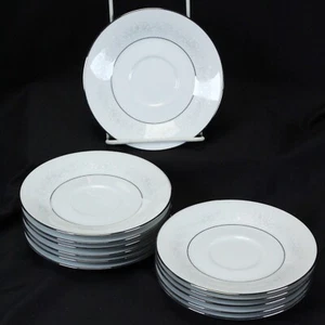 Noritake Cumberland Saucers 5 7/8" Lot of 12 NEAR MINT! - Picture 1 of 7