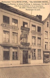 België - ANTWERPEN - Restaurant De Gouden Roos, Turfbrug 3 - Bild 1 von 2